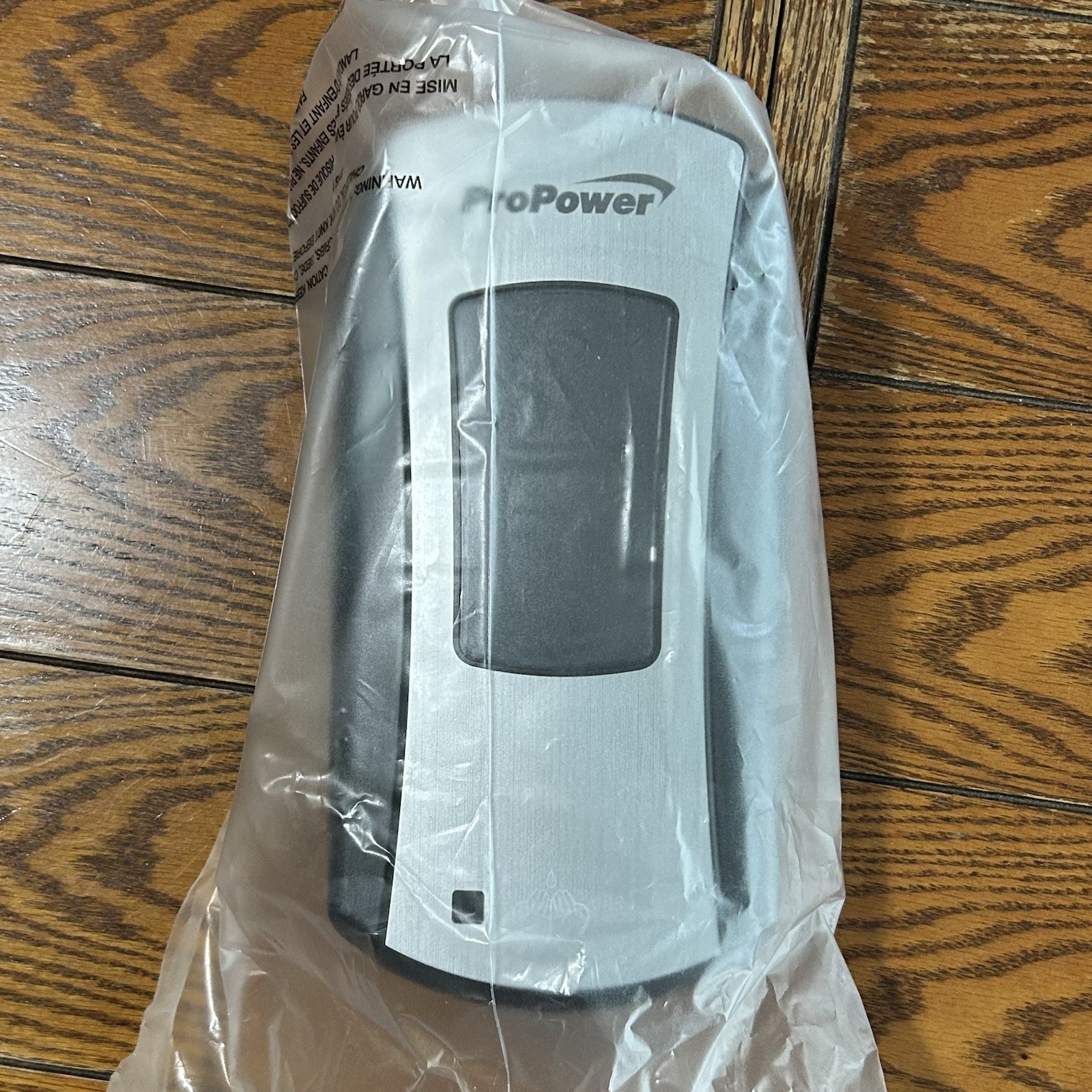 ProPower Automatic Soap Dispenser 1200ml Black And Chrome NEW No Box