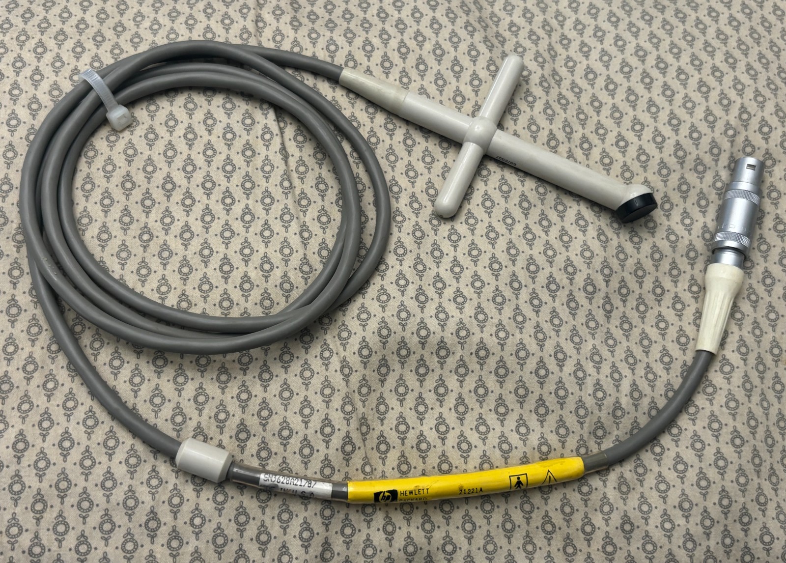 HP 21221A 1.9MHz Doppler Transducer