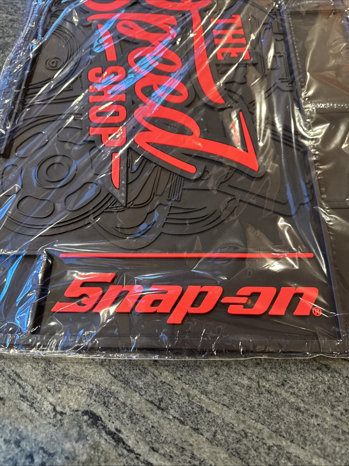 Snap On bench top mat 16×24 “the speed shop” sealed