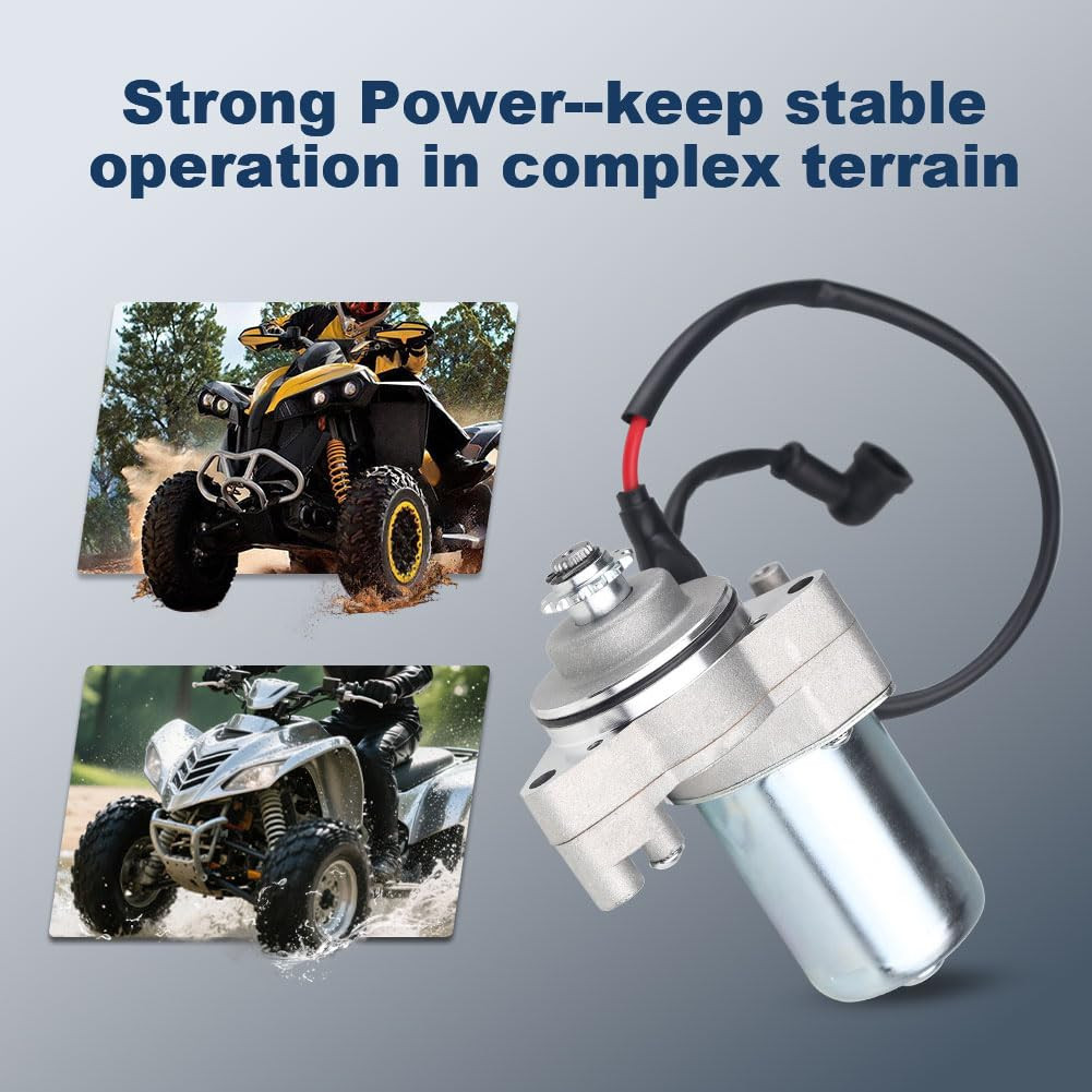 Starter Compatible with Tao Tao 125Cc 110Cc-50Cc with Relay ATV Coolster Motor C