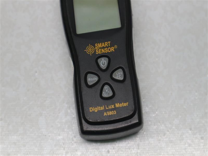 Smart Sensor AS803 Digital Lux Meter 1-200,000 LUX LCD Smart Sensor
