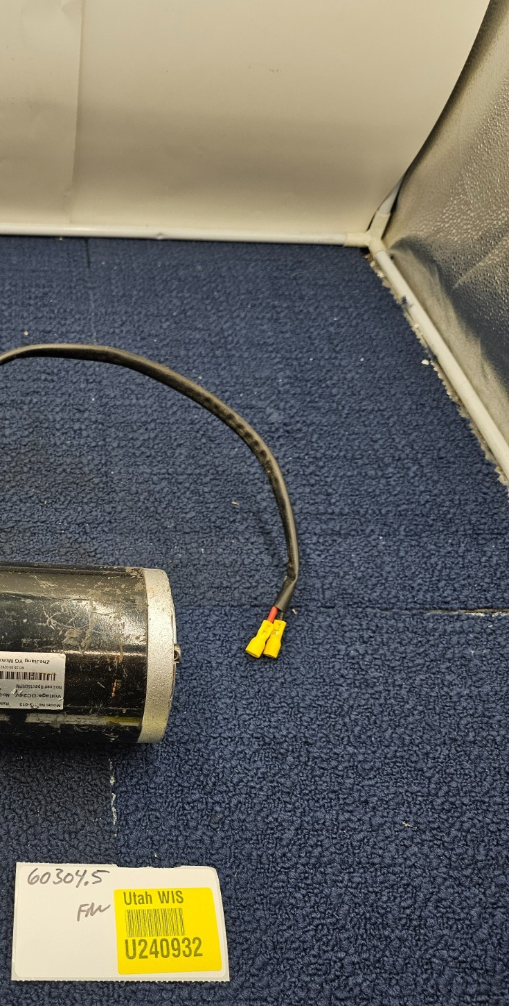 800W 24V Electric Motor, 150RPM No-Load RPM, Black – G-013, 25-05-0282