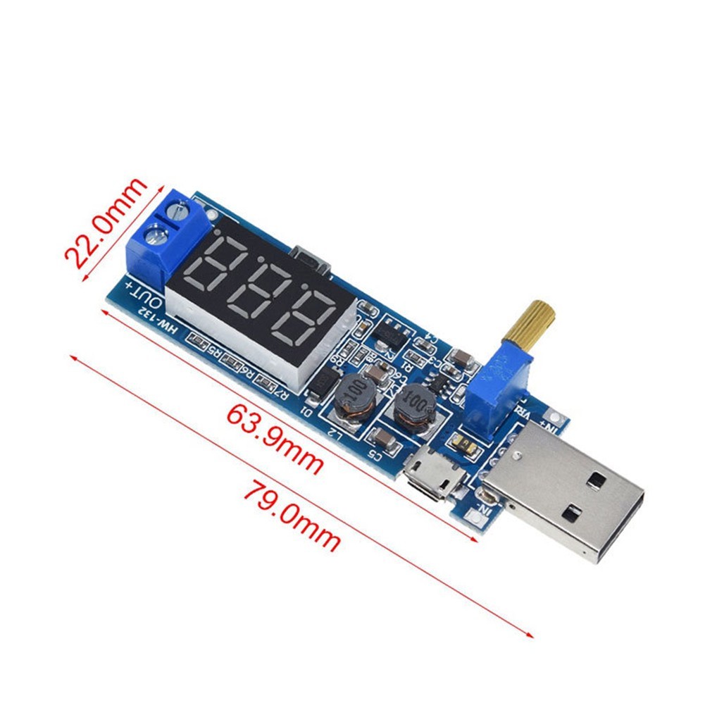 Voltage Regulator USB Input 5V to 3 3V 9V 12V 24V Desktop Power Supply
