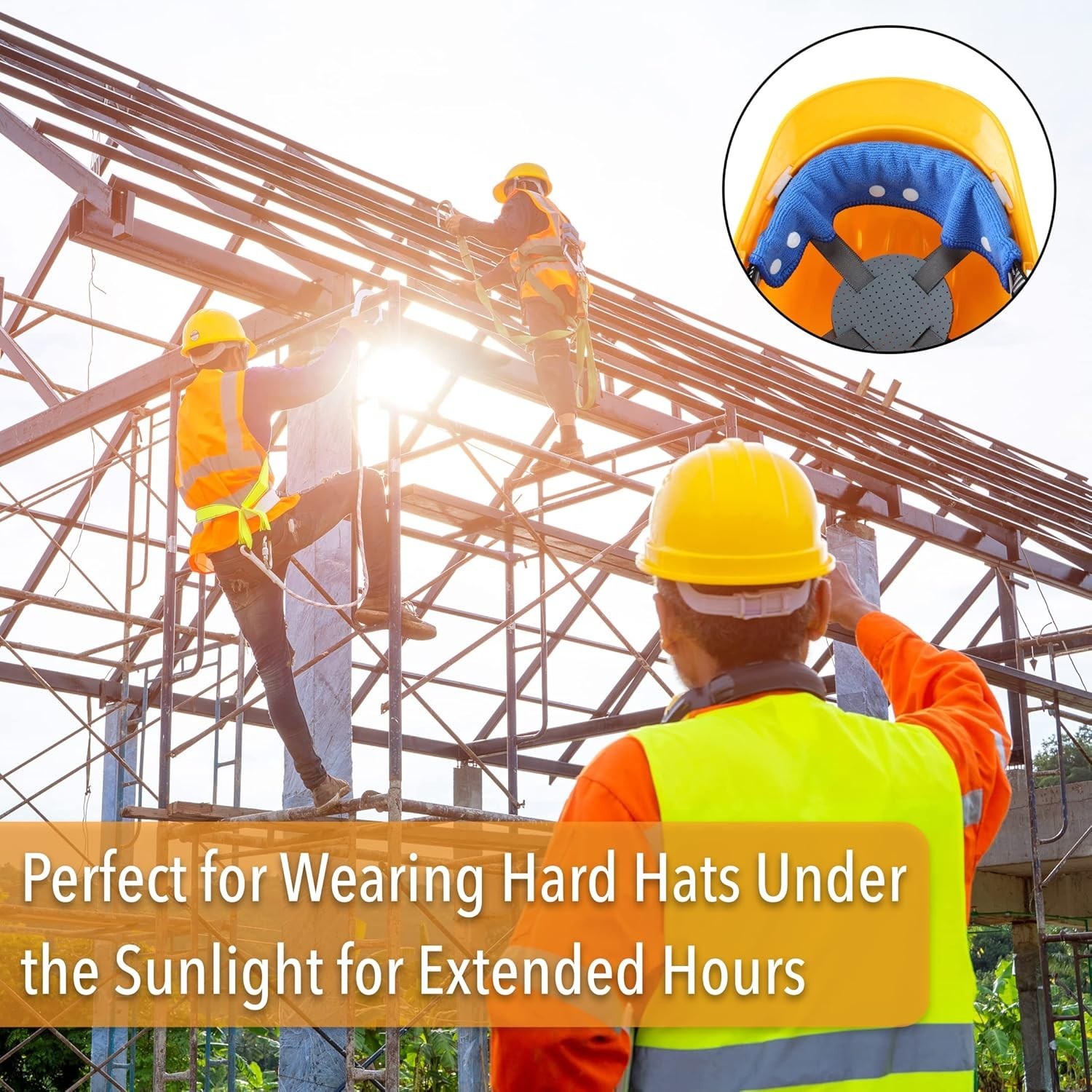Hard Hat Sweatband 4 Pcs Hard Hat Liner Hard Hat Accessories Sweatbands For Hats
