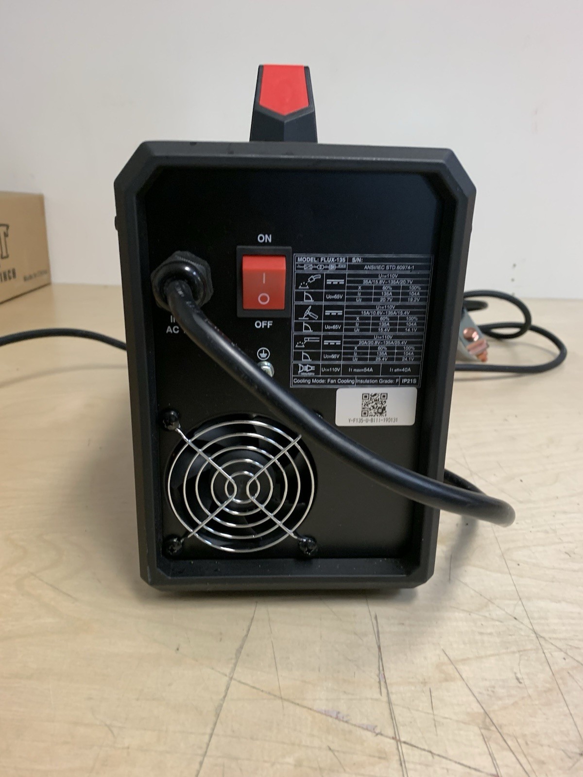 YESWELDER Flux-135PRO Gasless MIG Welder – Portable Welding Machine