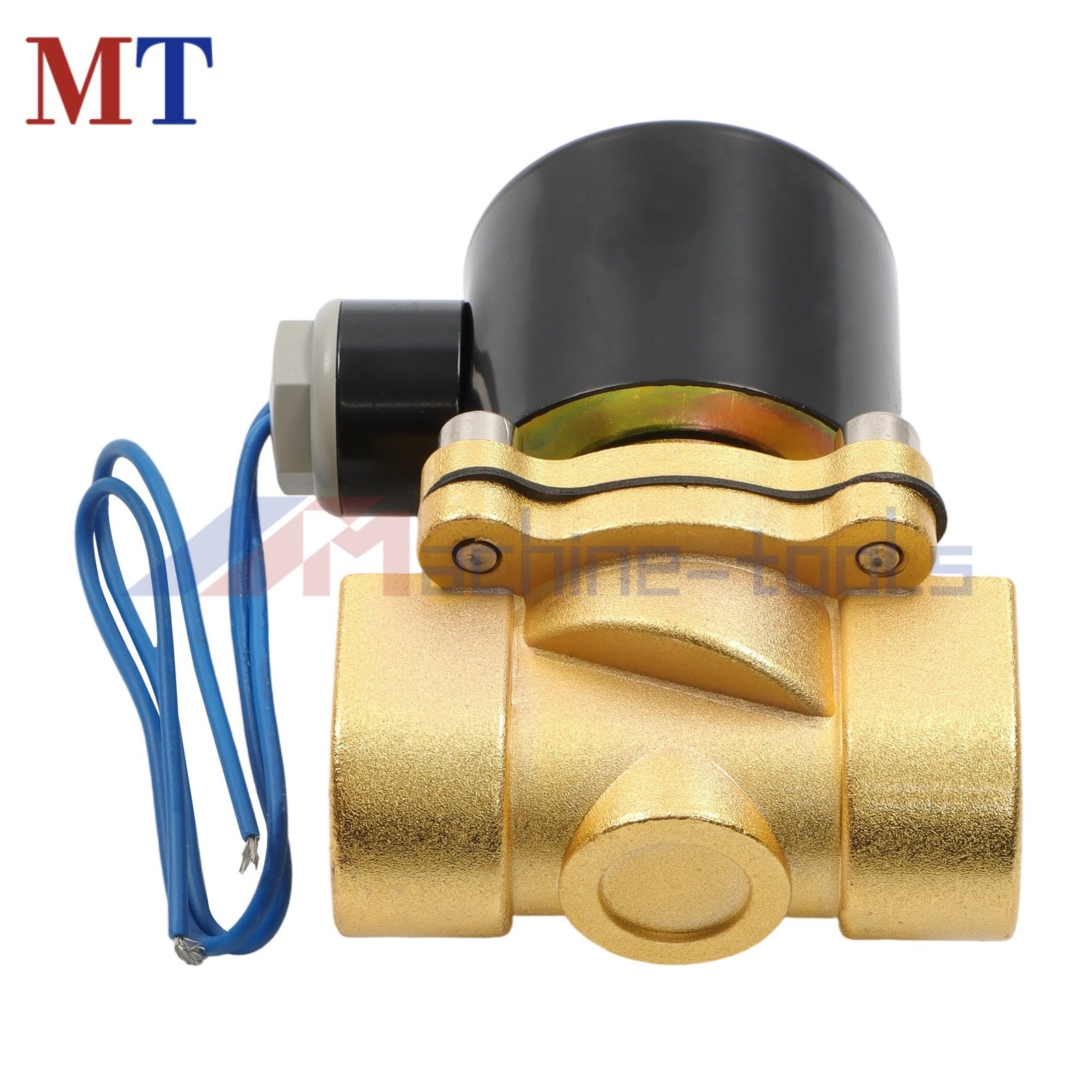 Solenoid Valve Air Water 3/4 Inch N/C Gas Oil Normally Closed 12V 220V Generator