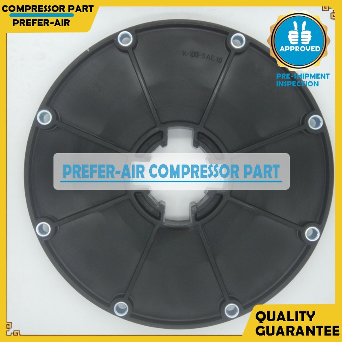 Coupling Replace Fit For CENTAFLEX CF-K-100-SAE6½ K-100 SAE6 1/2 CF-K-100-SAE6.5
