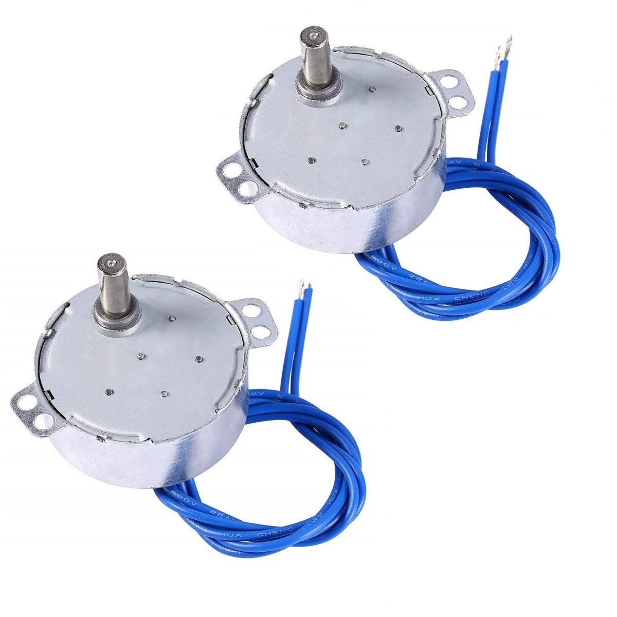 2PCS Synchronous Synchron Motor 50/60Hz AC 100~127V 4W 56RPM/MIN CCW/CW For Han