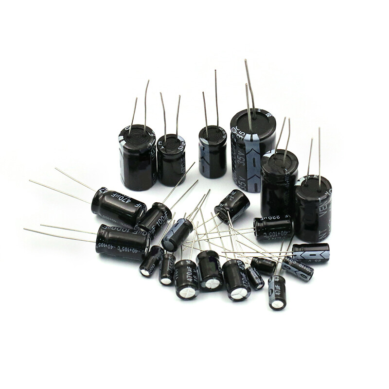 2pcs 3300uF 35V 3300MFD 16*25mm Aluminum Electrolytic Capacitor