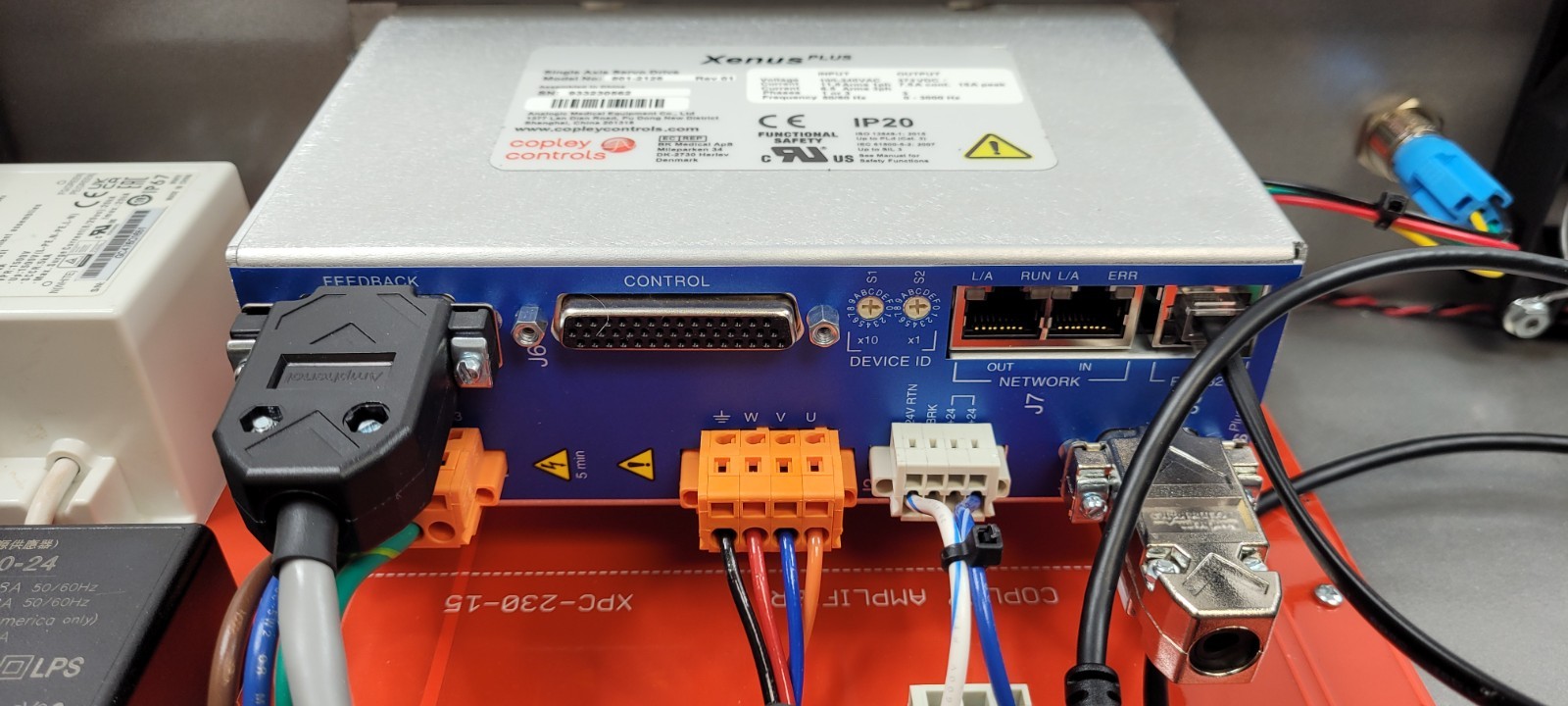 EXERBOTICS GYMBOT LLC E1C1F1B01 MAIN UNIT SERVO CONTROLLER POWER CONTROL NEW