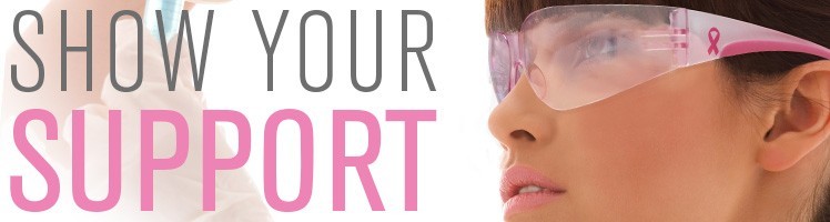 EVA WOMEN’S 250-10-0904 SAFETY GLASSES – PINK TEMPLES – PINK LENS – 2 PAIR