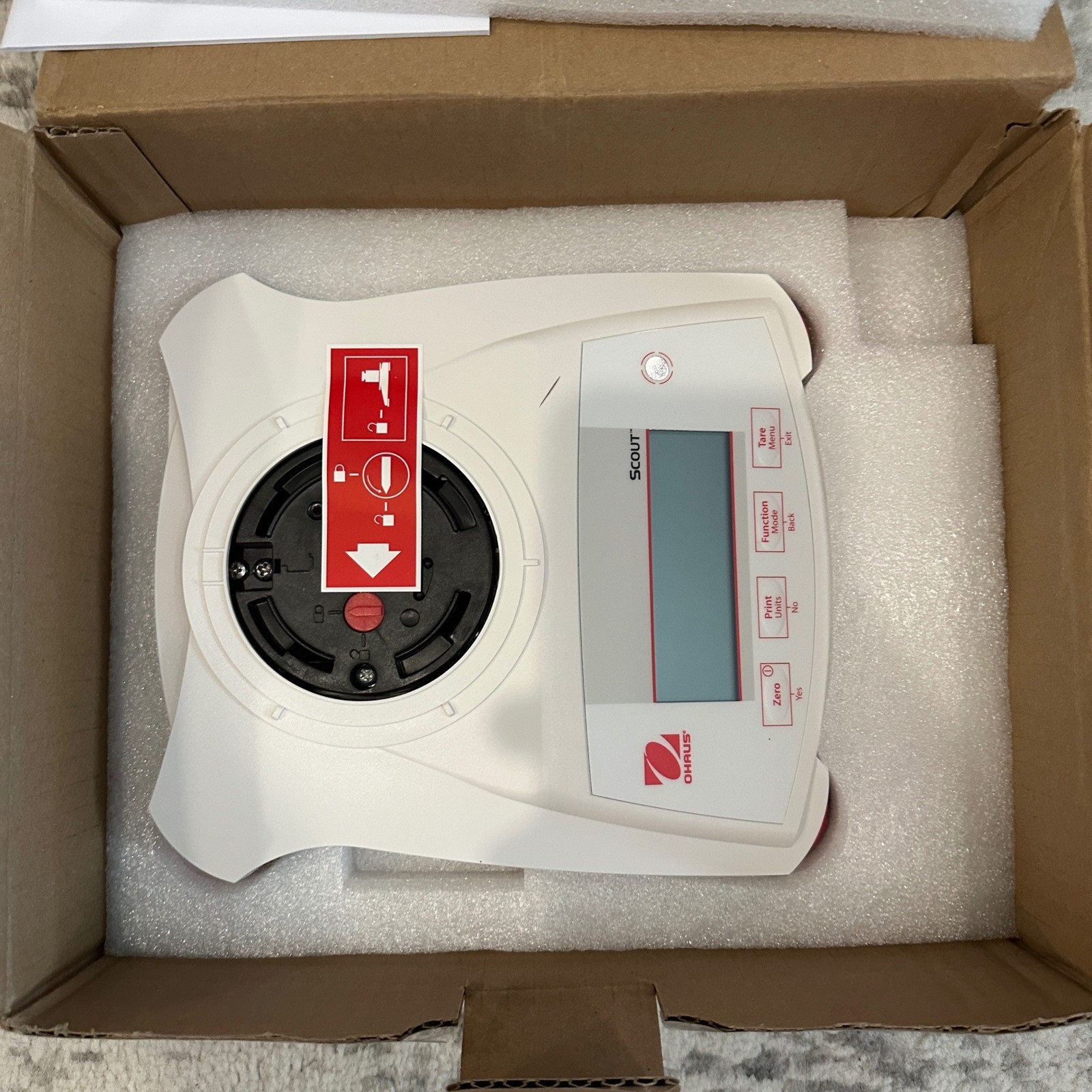 Ohaus SPX2202 Scout Analytical Balance, 2200 g x 0.01 g 30253023
