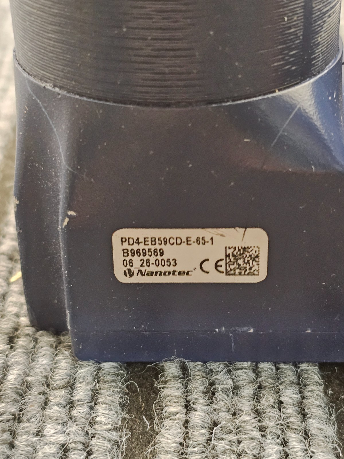 Nanotec PD4-EB59CD-E-65-1 Brushless DC Motor IP65, 220W, 3500 RPM, Size 2.2 in