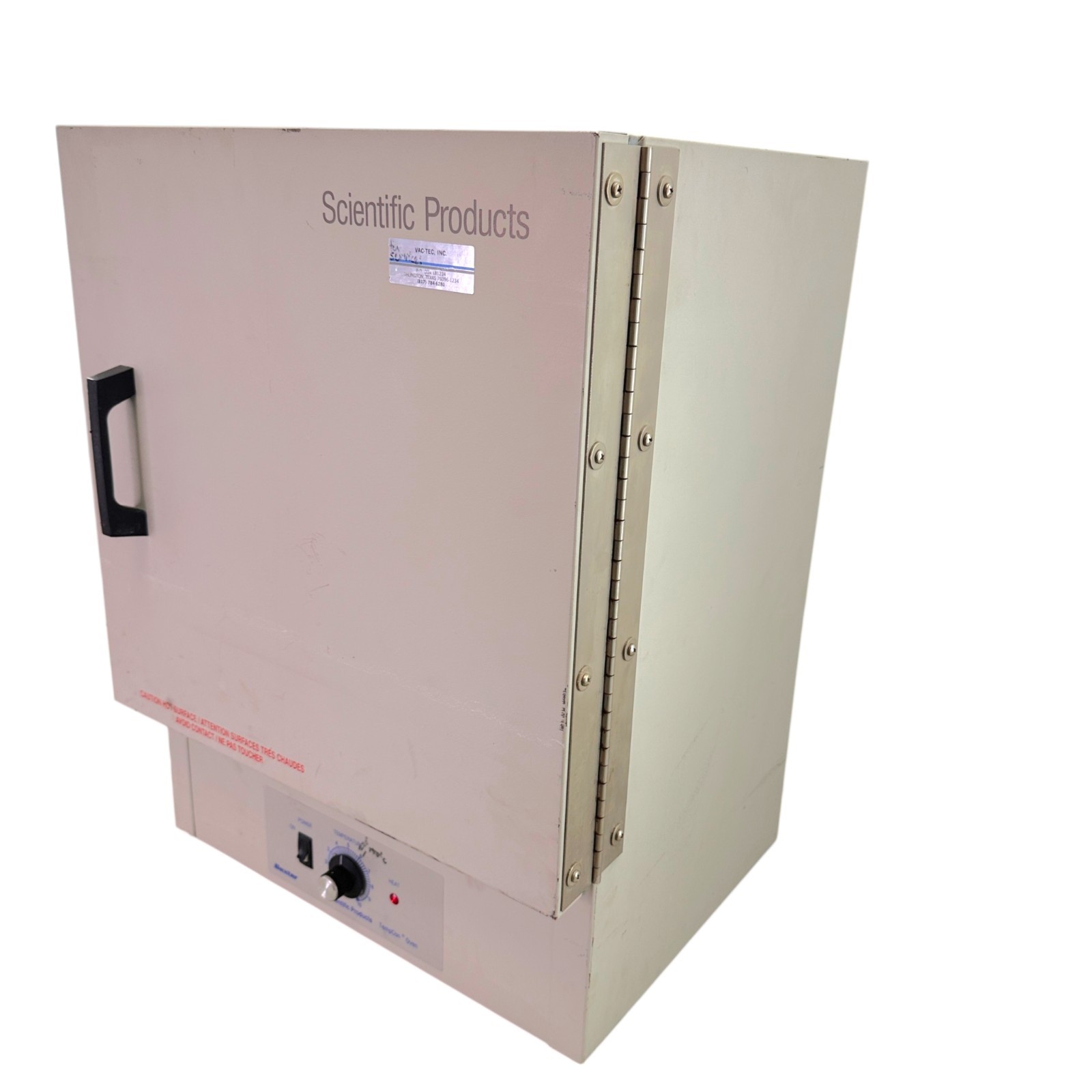 Baxter Scientific Products TempCon Lab Oven Benchtop 3-Shelf