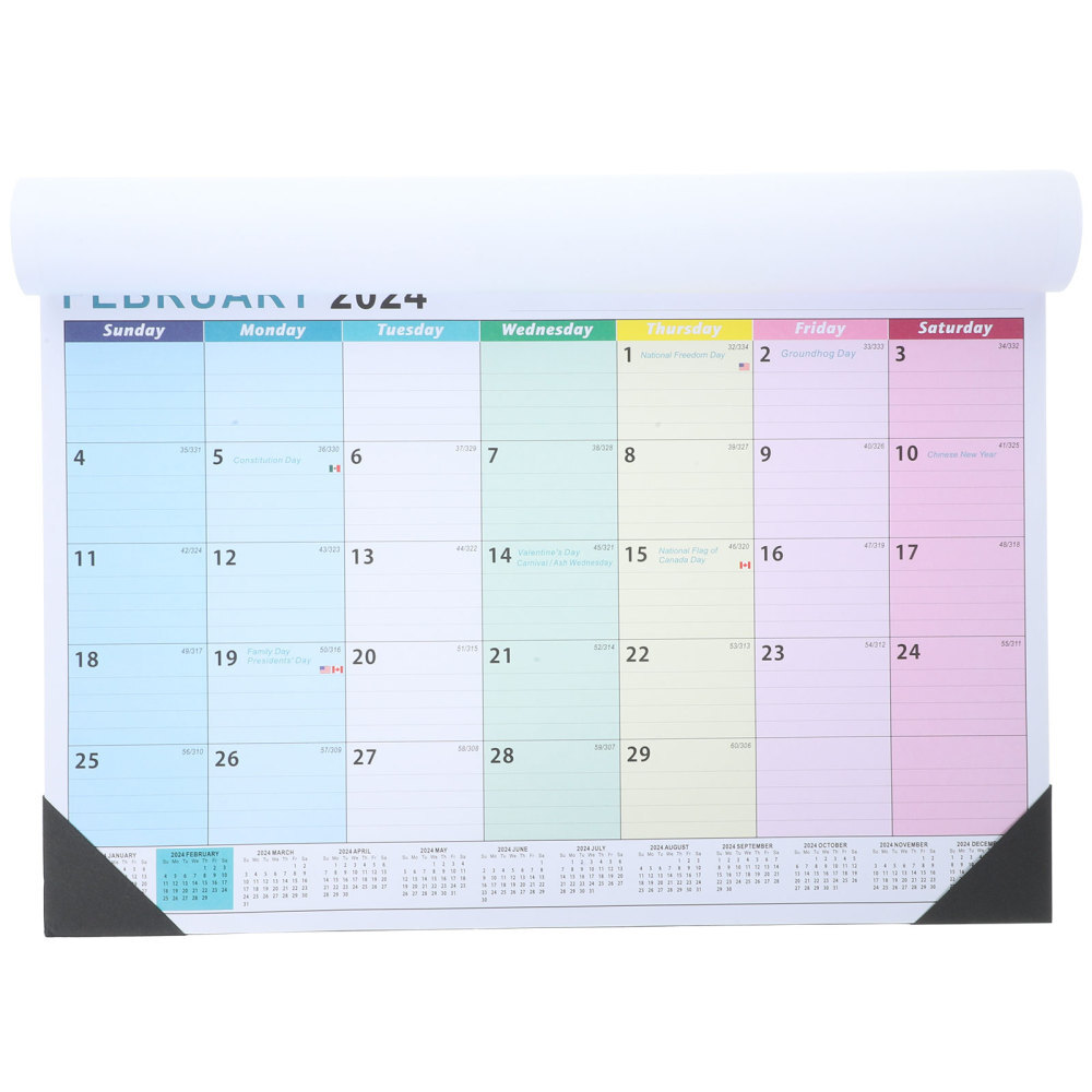 Schedule Long-term Use Calendar Beautiful Appearance Office