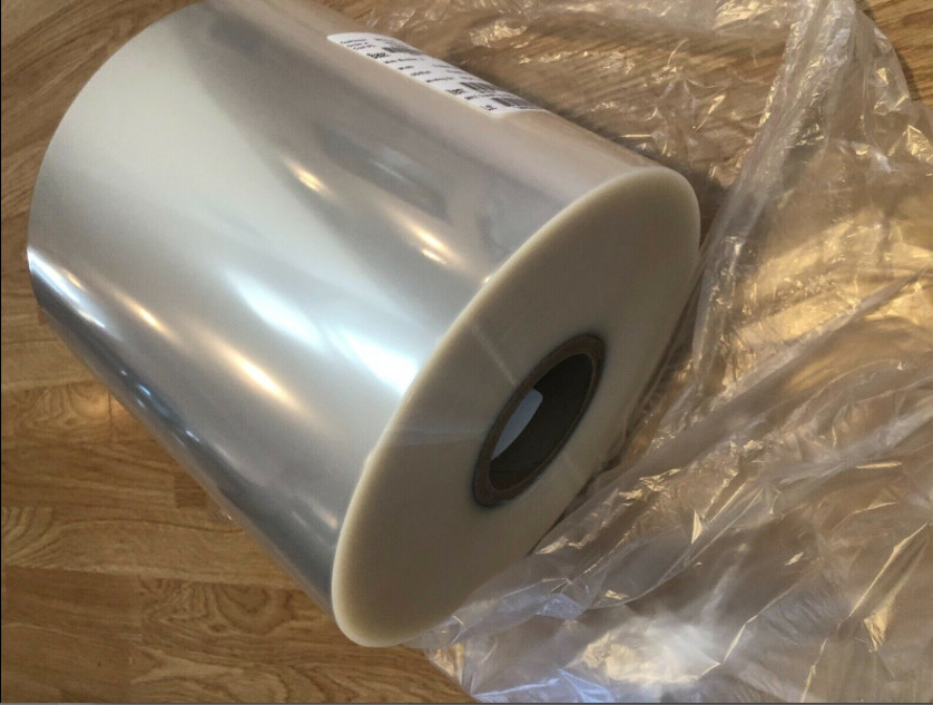 9″ wide – Heat Sealable CLEAR BOPP, 1.6 mil, 3,500 ft roll, 21lb roll