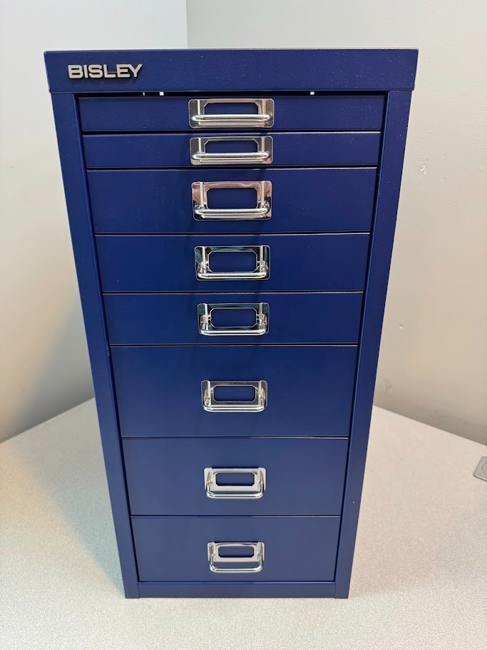 NEW! Bisley 8 Drawer MultiDrawer – Oxford Blue **REDUCED PRICE**