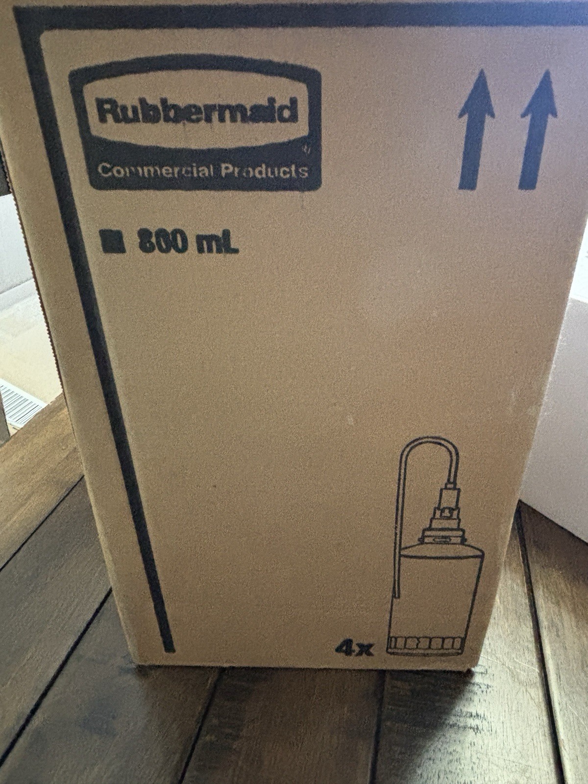Case/4 Rubbermaid FG4013111 Lotion Hand Soap Refill 800mL ea (3,200mL Total)