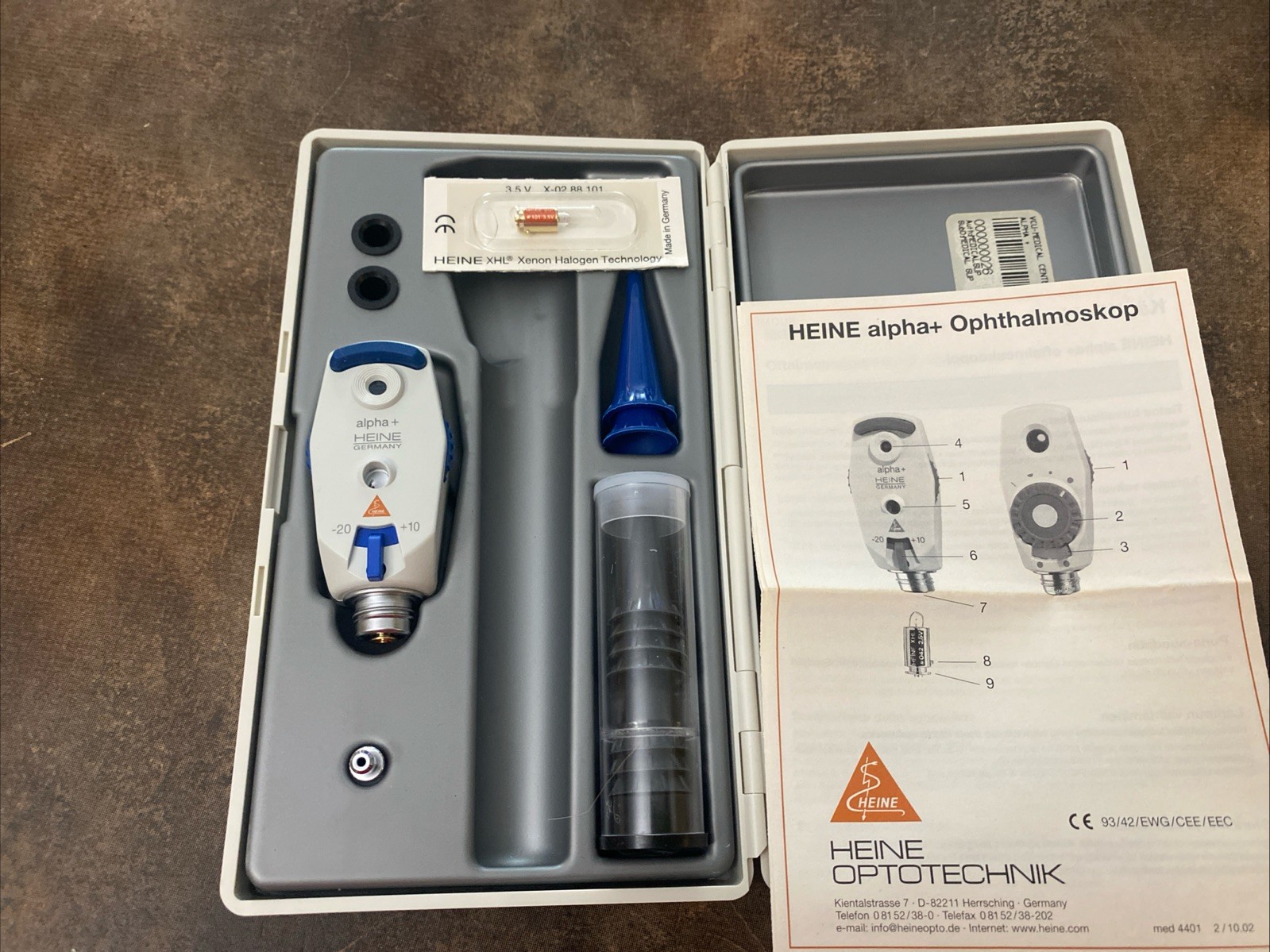 Heine Alpha+ ophthalmoscope Head With Extra Xenon – See Details