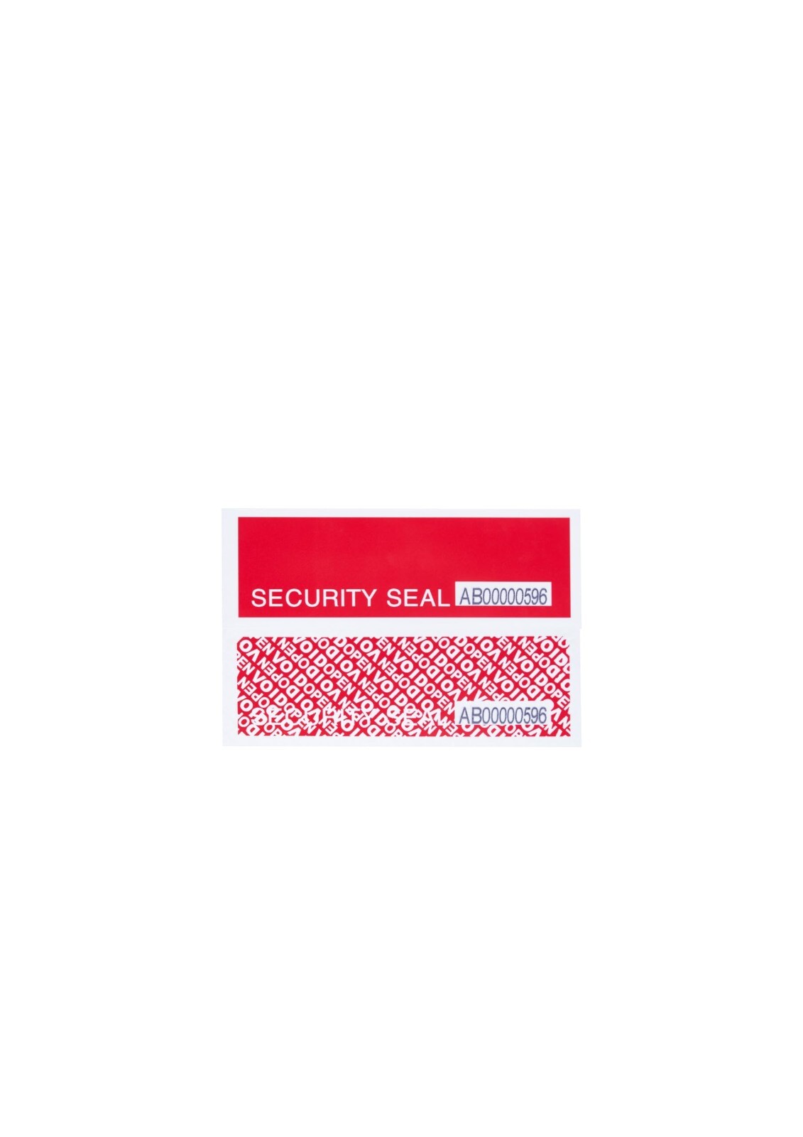 Tamper Evident Security Tape 2″ (50mm) x 55 Yards, 3.2 Mil, RED tape, 1 Roll