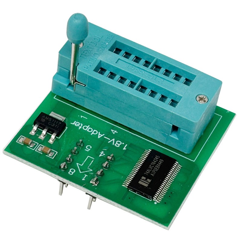 Socket Adapter Flash Chip IC Test Clips Programmer BIOS Programmer Module USB