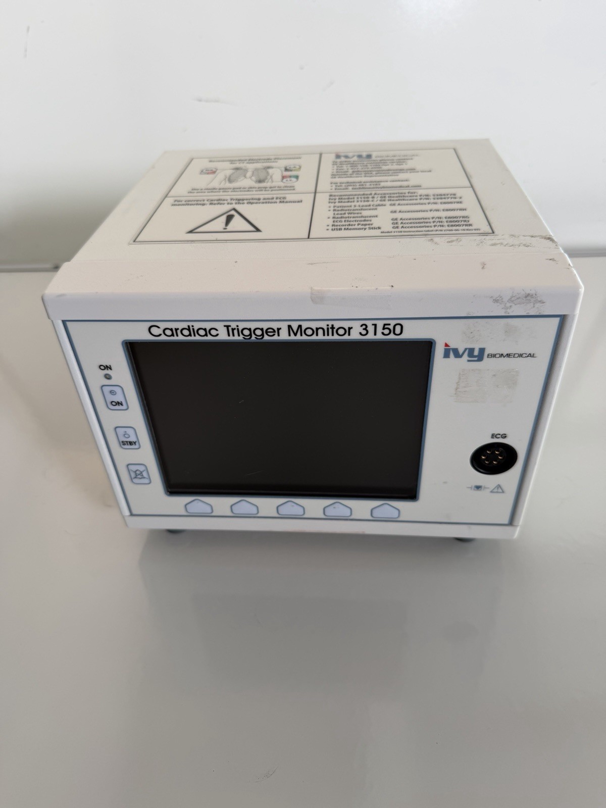 Ivy Biomedical 3000 Cardiac Trigger Monitor