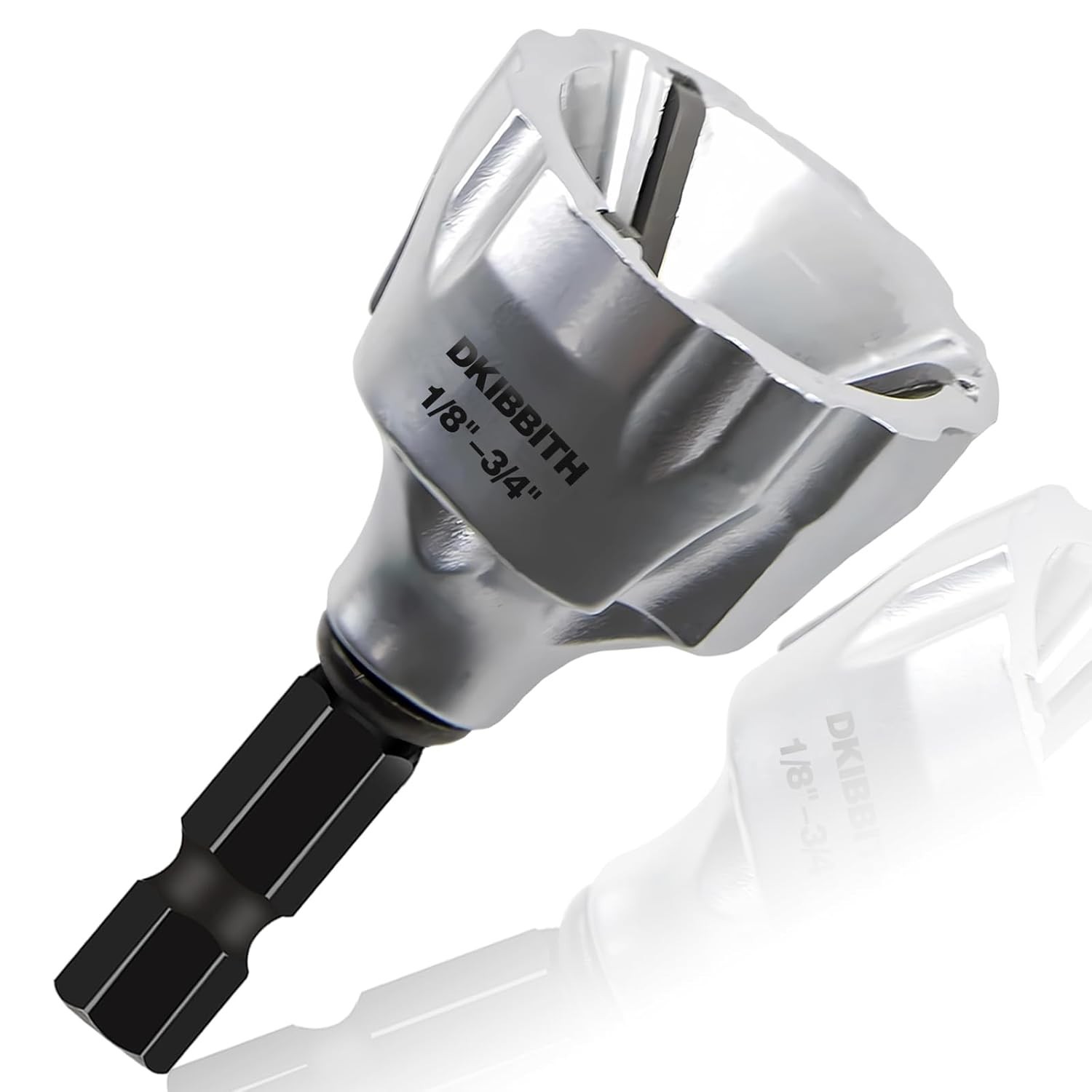 DKIBBITH Heavy-Duty Deburring Chamfer Tool with Sharp Tungsten Carbide Blades, F