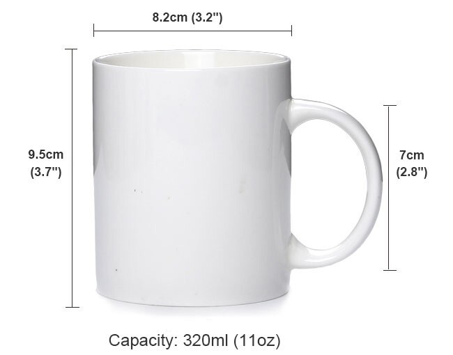 36pcs Blank White Mugs A Grade 11OZ Sublimation Coated Mugs for Heat Press