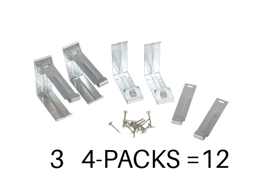 NEW 12-PACK AMERIMAX 29020PK 5″ K STYLE FASCIA GUTTER BRACKET