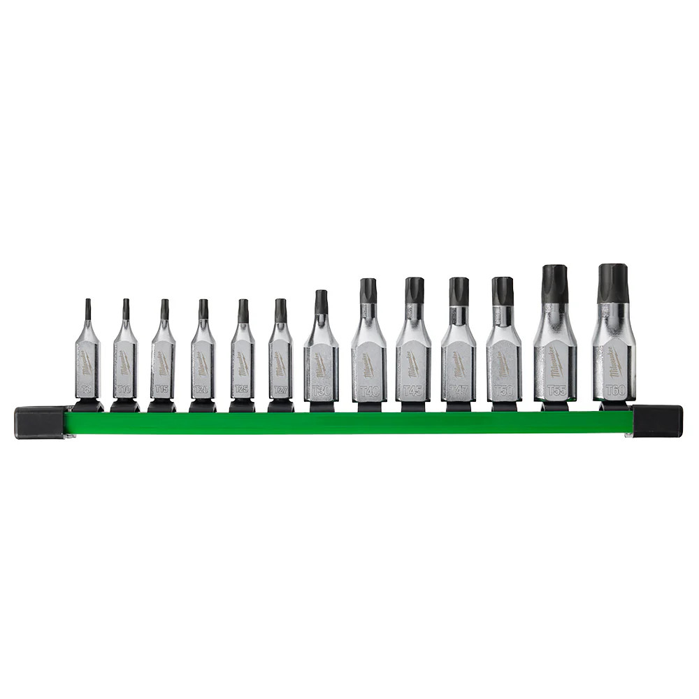 Milwaukee 48-22-9532 1/4″ and 3/8″ Drive TORX Bit Socket Set – 13 PC