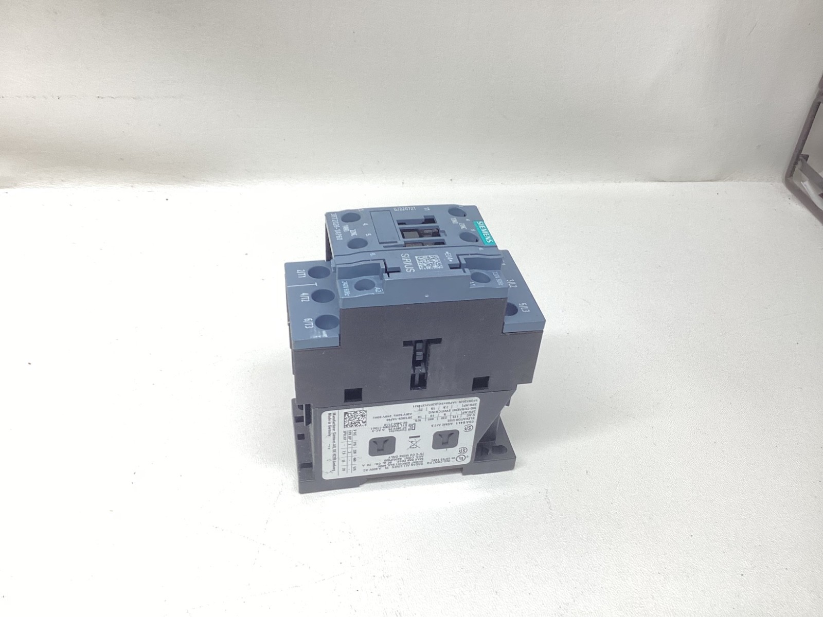 3RT2026-1AP60 SIEMENS Contactor 3RT2026-1AP60. 100% guaranteed .