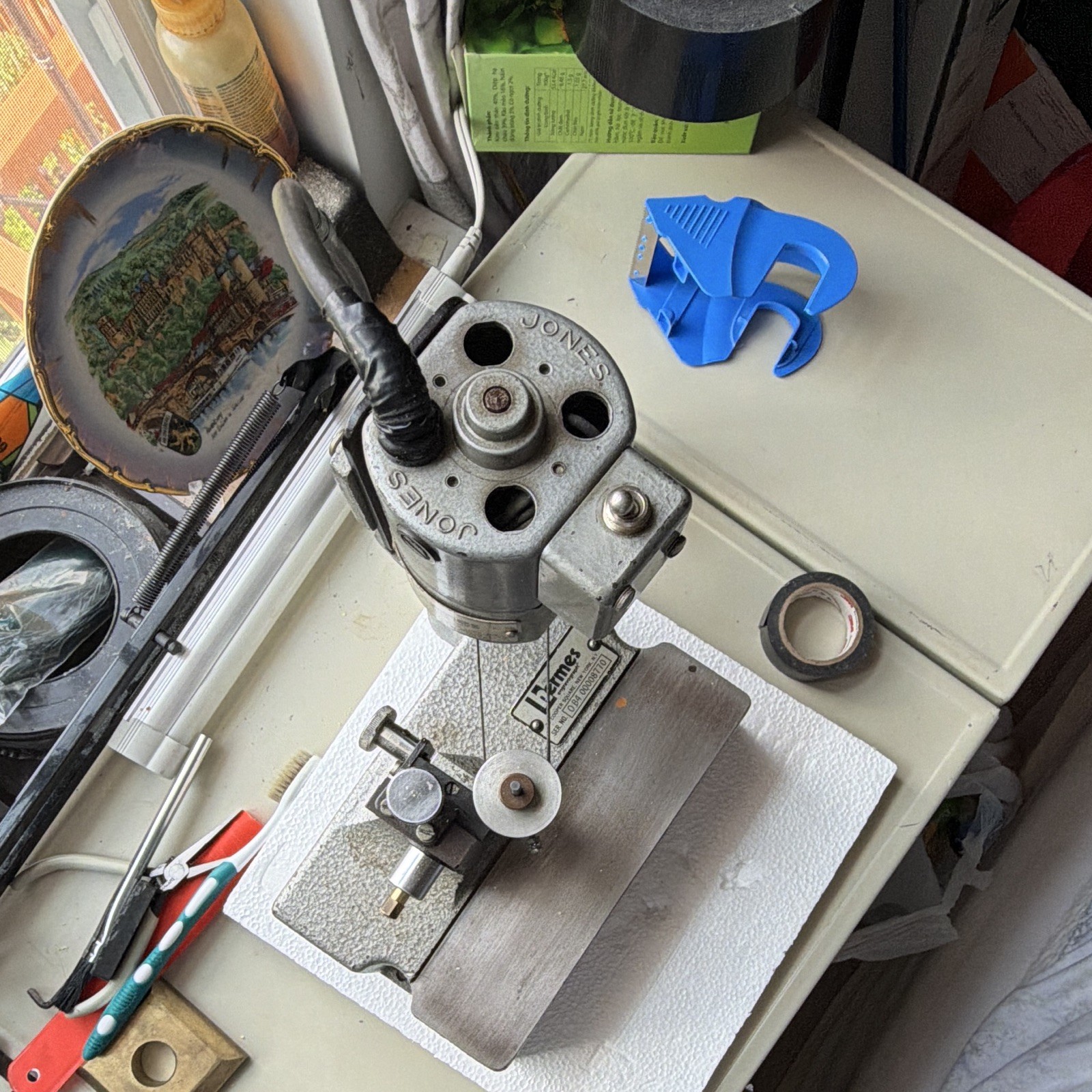Hermes O B4 Electric Jewelry Engraving Machine Sharpener Metal Circle