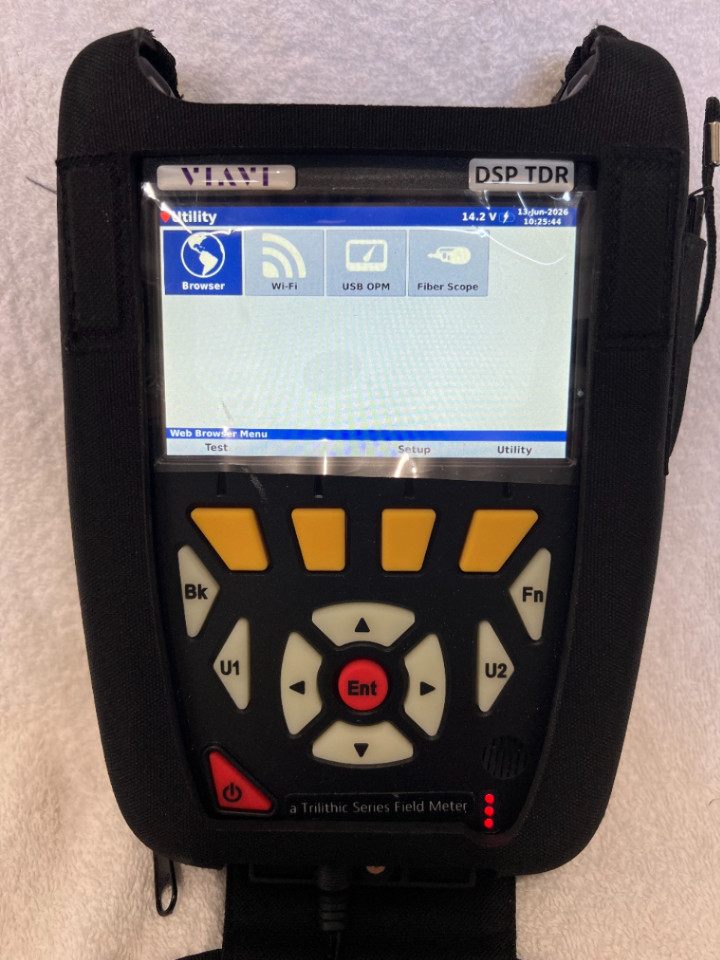 Trilithic Viavi 1G DSP Pro 3.1 Home Cert CATV Cable Meter TRI-DSP-1G-D31-TDR-PRO