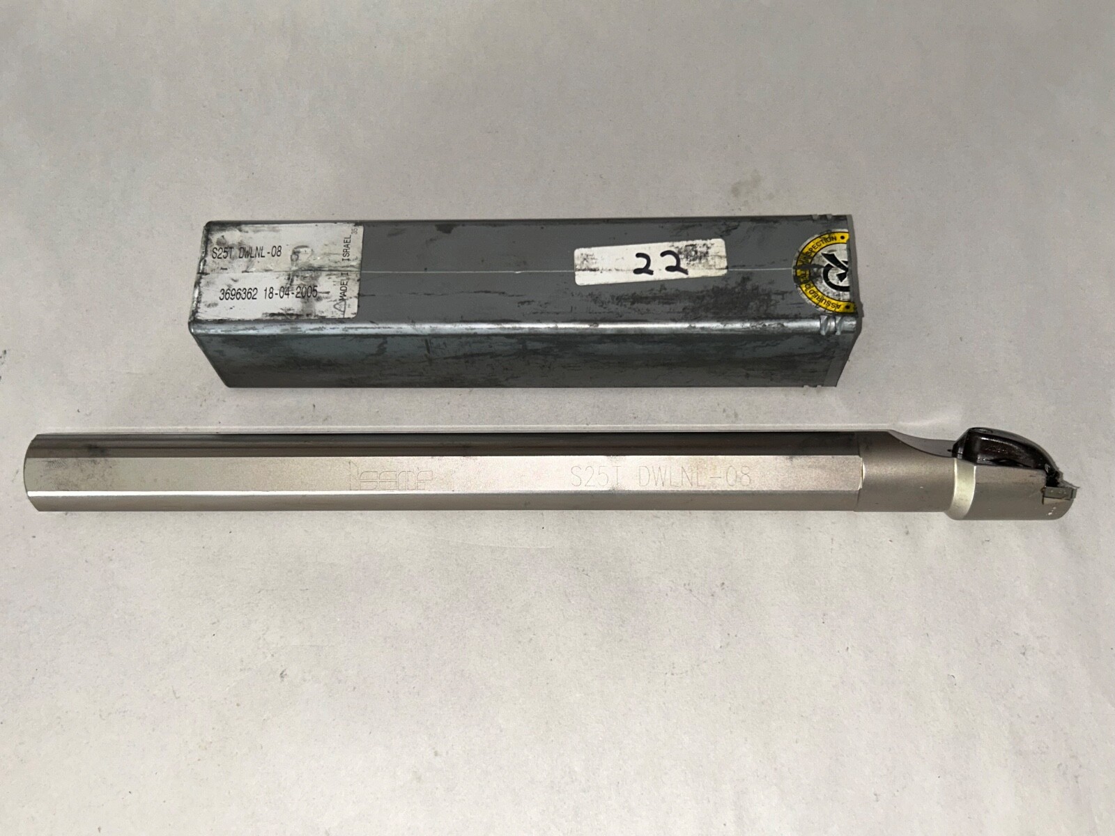 Iscar S25T DWLNL-08Indexable Boring Bar, Used – Excellent Condition