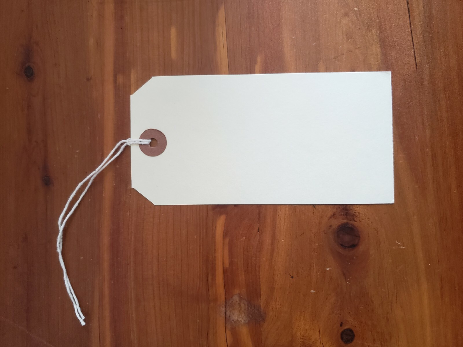 100 Manila Tags 4 3/4″ x 2 3/8″ Size 5 Inventory Shipping Hang Tag with String