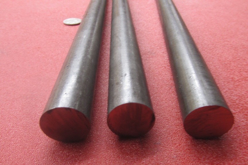 12L14 Steel Unpolished Rod, Round Bar 7/8″ Dia x 2 Foot Length, 3 Pcs, 6 Ft Tot