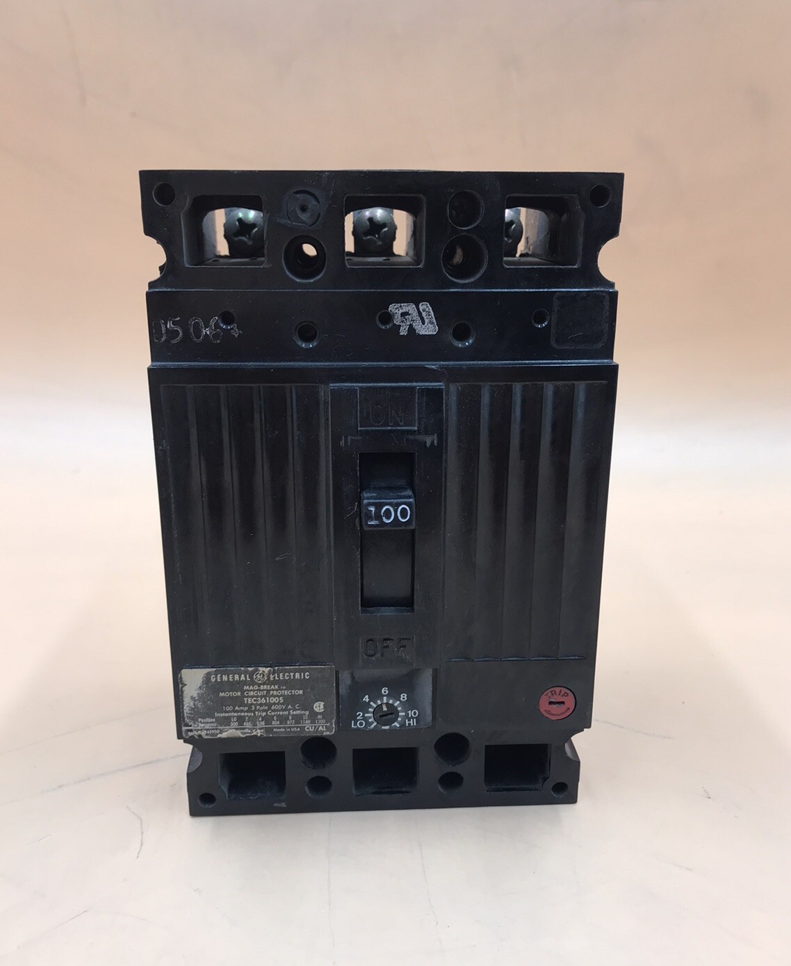 HOUSTON STOCK GE TEC36100S TYPE TEC 100 AMP REFURBISH FREE 2 DAY AIR BUY NOW