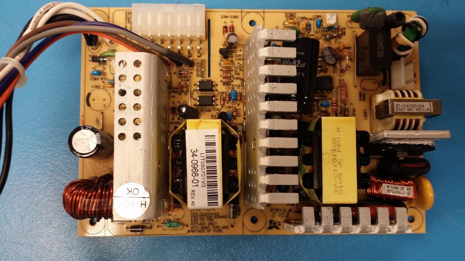 PA-1101-1, AC/DC Power Supply Single Output 12 Volt 8.5A 102W, Lite-On