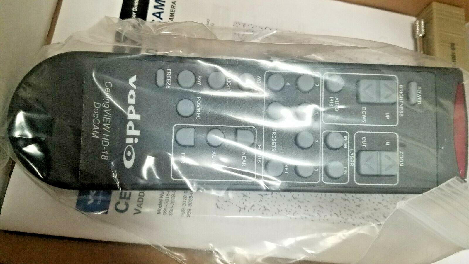 Vaddio CeilingVIEW HD-18 DocCAM with Quick-Connect Short Range (SR) 999-3018-000