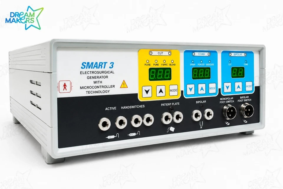 Electro Cautery Bipolar Monopolar Electrosurgery Surgical Generator Set 300W