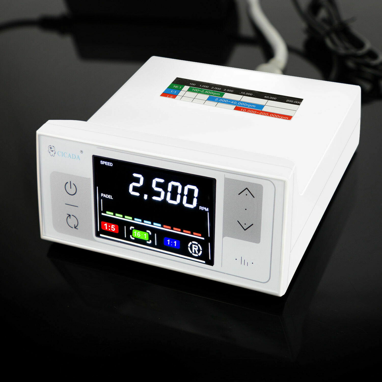 CICADA LCD Dental Electric Motor Internal Spray Contra Angle NSK Type