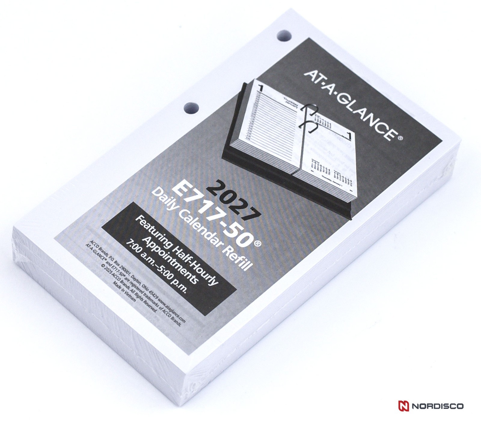 2026 At-A-Glance E717-50 Daily Calendar Refill, 17-Style, 3-1/2 x 6″