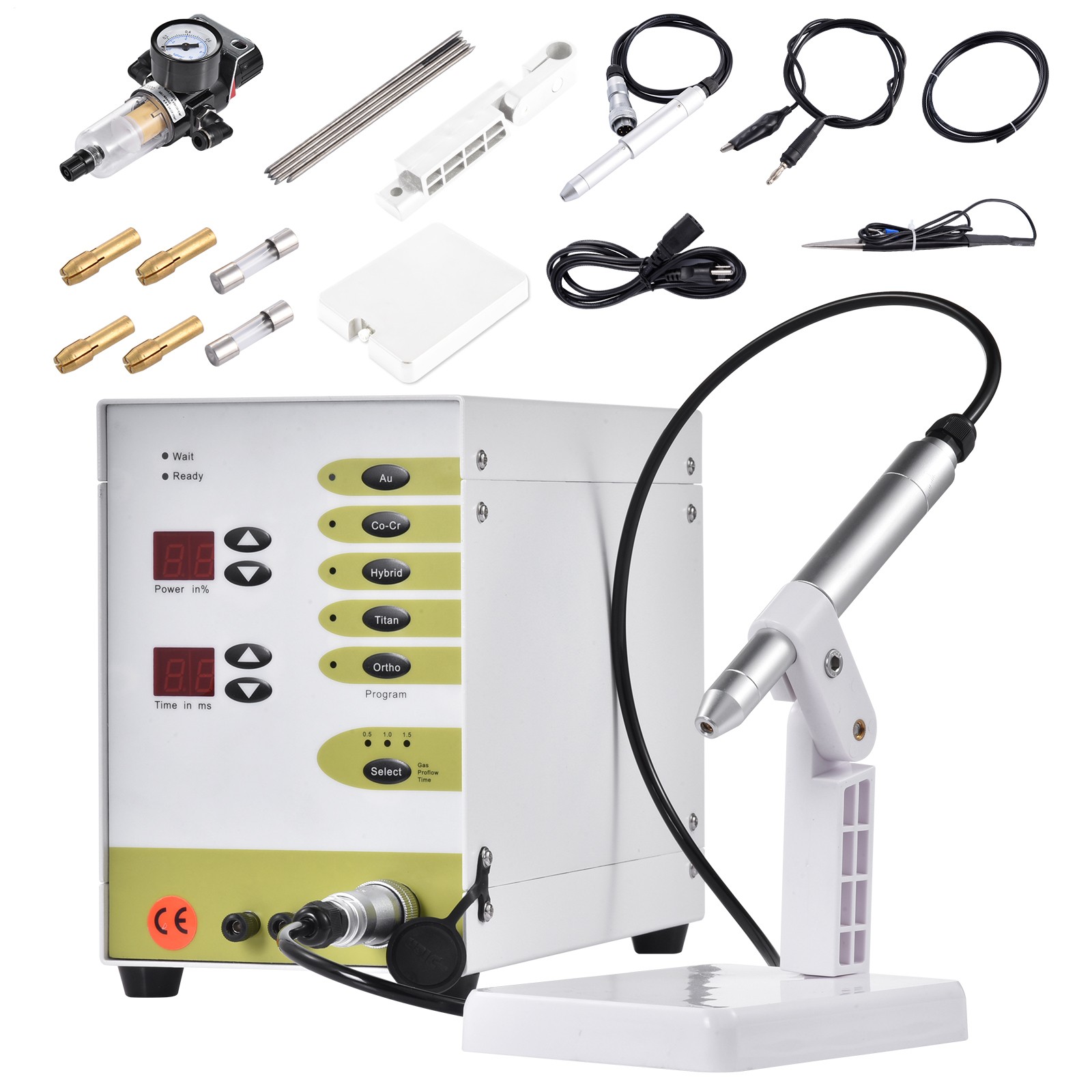 Jewelry Spot Welding Machine, 110V 60HZ Pulse Argon Arc Permanent Jewelry Welder
