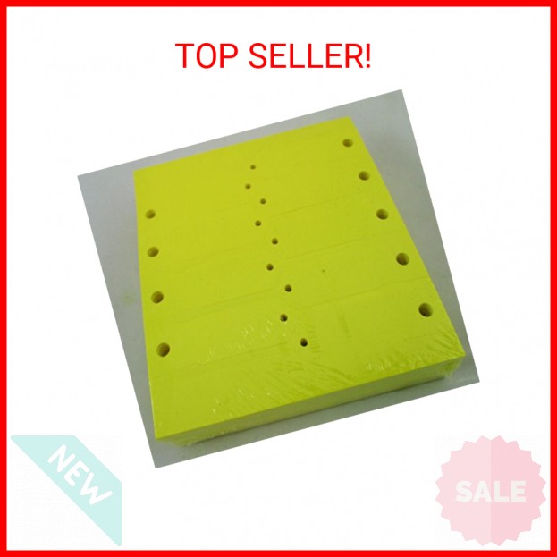 YELLOW Self-Locking Arrow Key Tags (1,000 per pack) Size 4 1/2″ X 3/4″ (YELLOW)