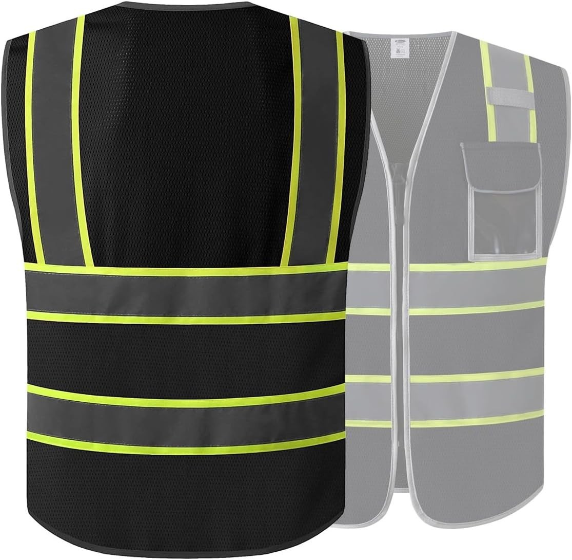 Hi-Vis Multiple Pockets Lite MESH Lining Meets ANSI/ISEA Standards