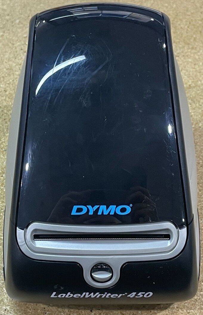Dymo LabelWriter 450 Turbo Thermal Label Printer w/Cables Black 1750283 Tested