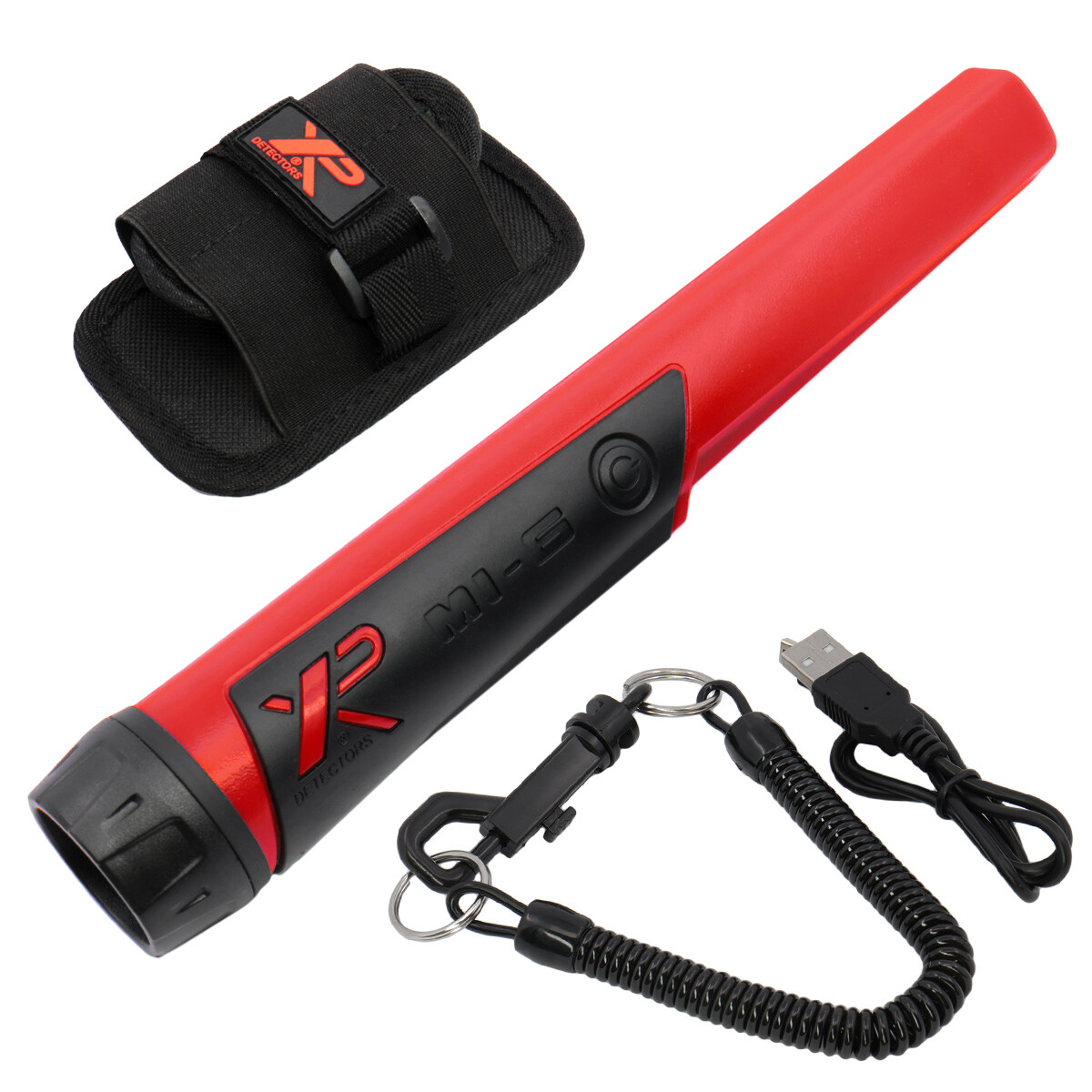 XP MI-6 Waterproof Pinpointer – Rechargeable with Holster & Lanyard