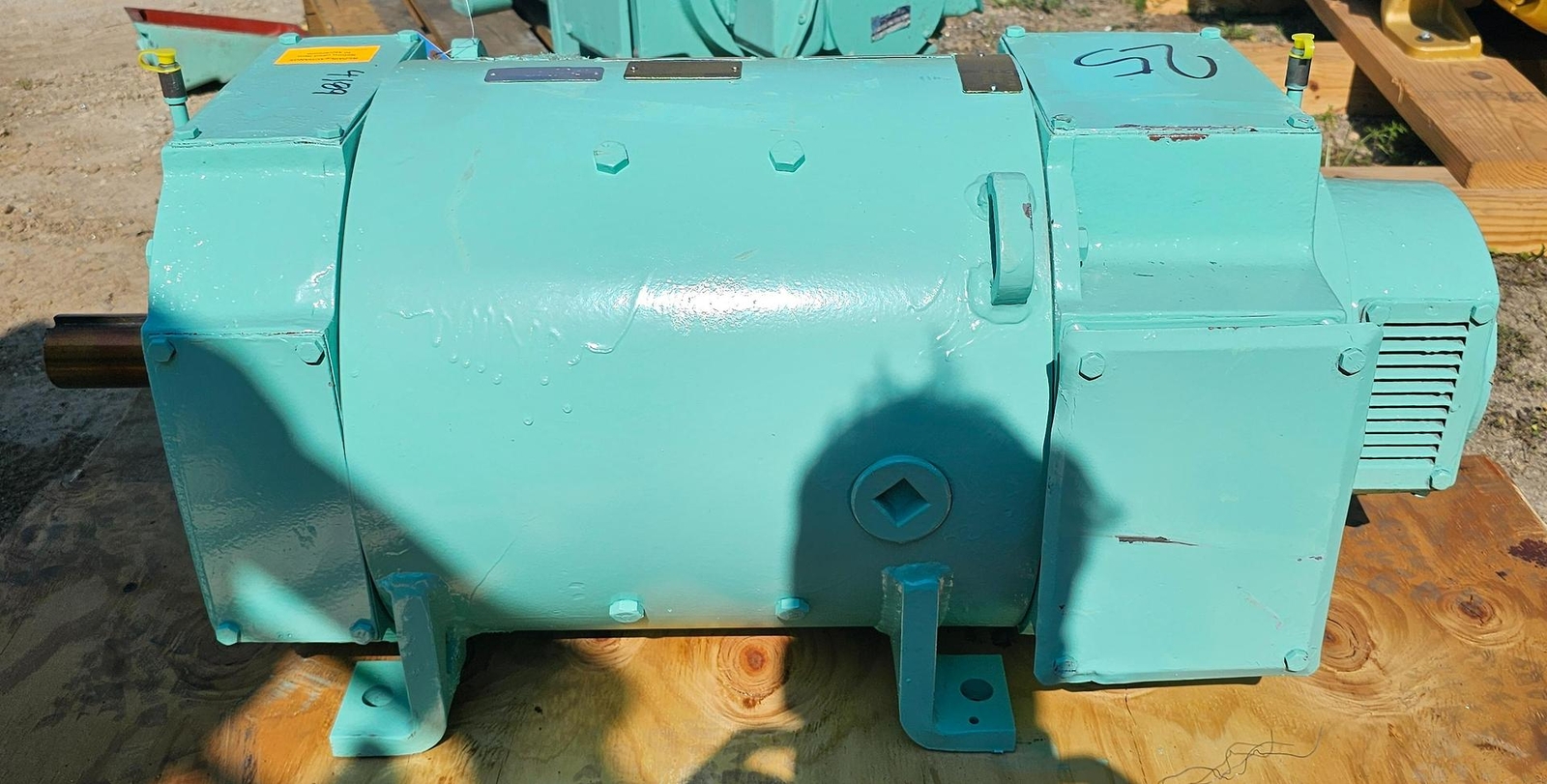 25 Hp GE Kinamatic DC Motor 5CD184NA028A810 500 Volt 1150/2000 RPM
