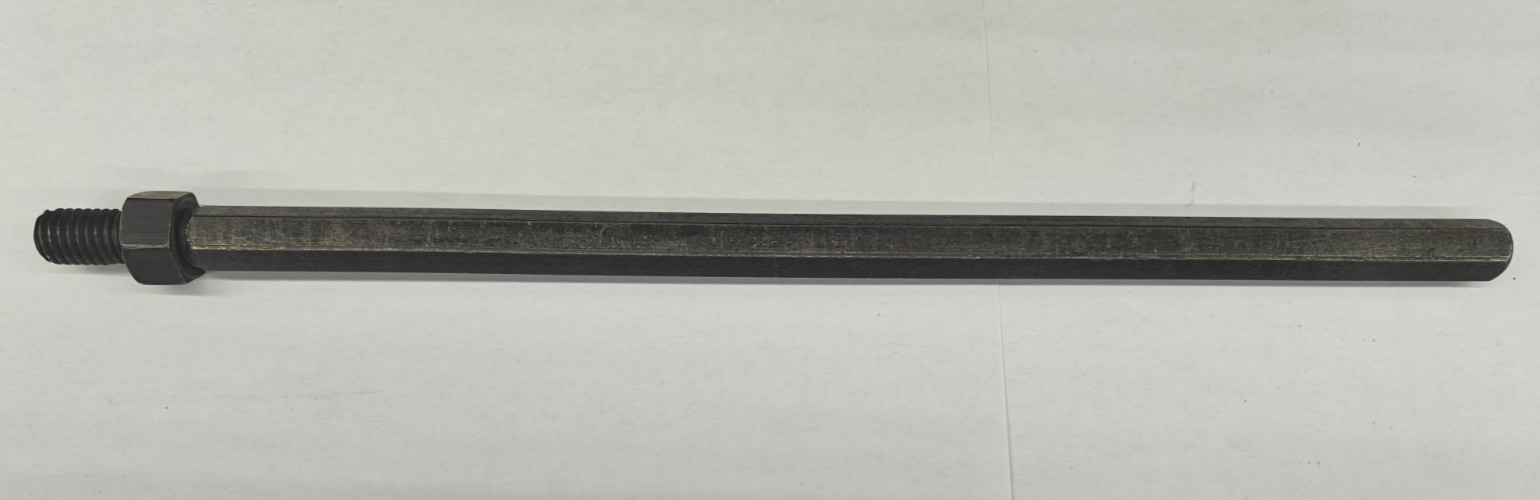 Hanson Threaded Arbor 1/2″-13 x 1/2″ Hex Shank 12″ Long USA