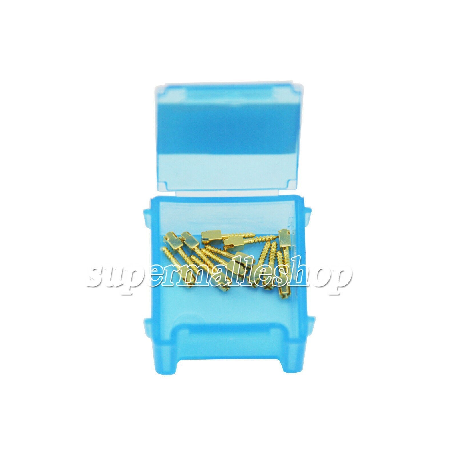 12Pcs/Box Dental Endodontic Screw Posts Gold Plated Conical Kits Refill All Size